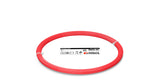 PLA Filament EasyFil PLA 1.75mm Red 50 gram 3D Printer Filament - Top-Down View