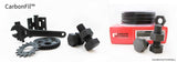 Carbon Fibre PETG Filament CarbonFil 2.85mm Black 500 gram 3D Printer Filament - Front View