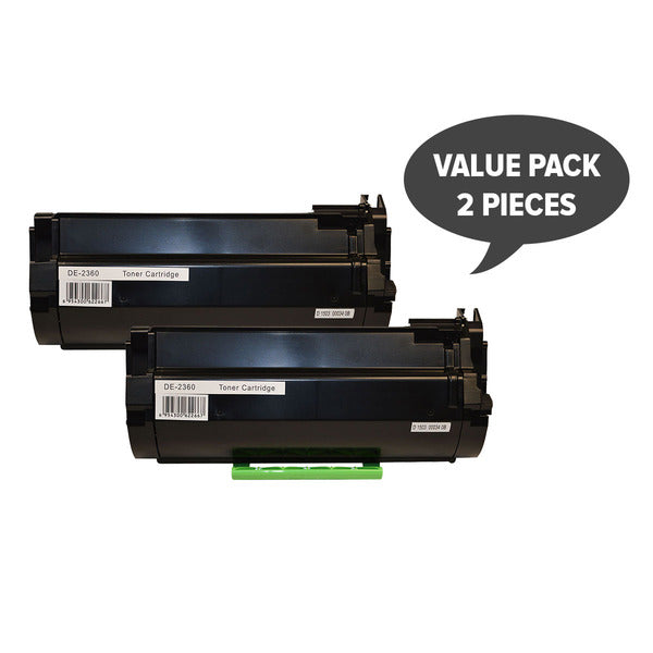 2-Pack Black Premium Generic Toner Cartridge #2360 592-11952