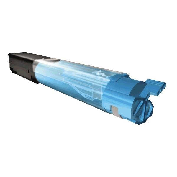 Cyan High-Quality Remanufactured Toner for OKI C5600 C5700