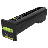 LEXMARK CS820/CX825/CX860 YELLOW RETURN PROGRAM TONER CART 8K