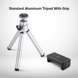 Premium Aluminium Tripods for PIQO Projector - The world's smartest 1080p mini pocket projector - Front View