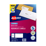 AVERY Laser Label QP L7159 24Up Pack of 100 - Side View
