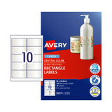 AVERY LaserLabel L7113 8mm 10Up Pack of 10 - Front View