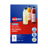 AVERY LaserLabel L7148 10-Up Label Sheets, Pack of 100 - Side View