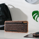 Retro Compact Mechanical Keyboard by AZIO - Side View