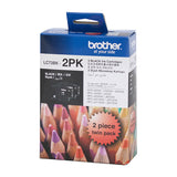BROTHER LC73 Black Twin Pack - Front View