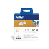 BROTHER DK11208 White Label - Front View