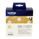 BROTHER DK11221 White Label - Front View