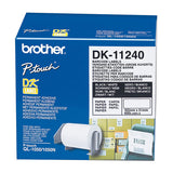 BROTHER DK11240 White Label - Front View