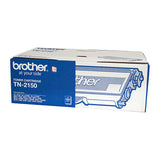 Brother TN-2150 Mono Laser Toner - High Yield, HL-2140/2142/2150N/2170W, DCP-7040, MFC-7340/7440N/7840W- up to 2600 pages - Front View
