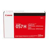 CANON CART057 Black HY Toner - Front View
