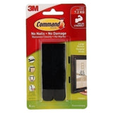 COMMAND Strips 17206BLK Pk4 Bx6 - Side View