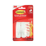 COMMAND Hook 17001ANZ Medium Pack of 2 Box of 6 - Side View