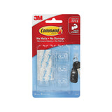 COMMAND Hook17006CLR Mini Pack of 6 Box of 6 - Front View