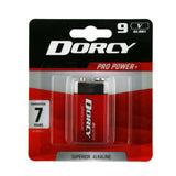 DORCY 9V Alkaline Battery - Front View