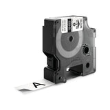 DYMO Rhino Ny Label 19mm Black/White - Side View