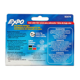 EXPO Assorted Bullet Tip White Board Markers - Box of 4 - Front View