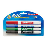 EXPO White Board Marker Fne Assorted Pack 4 Box of 6 - Front View