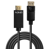 LINDY DisplayPort to HDMI Cbl - Front View