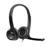 LOGITECH H390 USB Headset - Front View