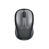 LOGITECH M235 Wireless Mouse in Vibrant Blue - Side View
