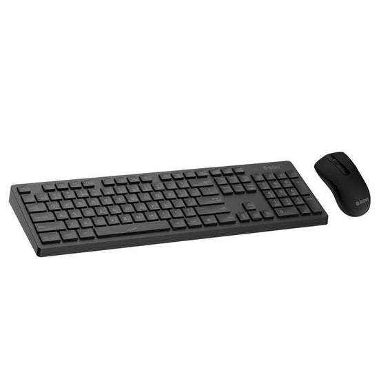 MOKI Wireless Keyboard and Mouse Set - Plug & Play Convenience