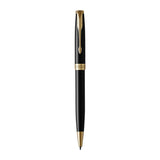 PARKER Sonnet Black Lacq GT Ball Pen - Side View