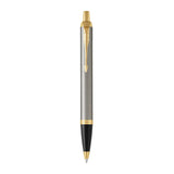 PARKER IM BrshMetal Ball Pen Med Blu - Side View