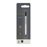 PARKER Roller Ball Refill Fine Black - Front View