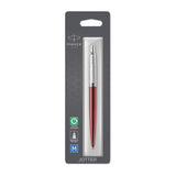 PARKER Jotter KensRd ChrTrm Ball Pen - Top-Down View