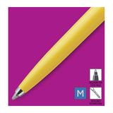 PARKER Jotter Original Yellow Ball Pen Pen - Top-Down View
