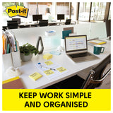 Post-It Notes 654 Bx12 - Top-Down View