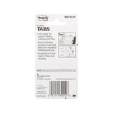 POST-IT Tab 686-PLOY 50x38 Pack of 4 Bx6 - Top-Down View