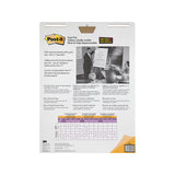 POST-IT Easel Pad 561 Yellow Box of 2 - Front View