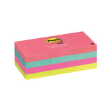 POST-IT It Note 653AN Cape Town Collection Pack of 12 - Side View