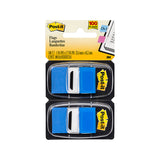 POST-IT Flag 680-BE2 Bluee Pack of 2 Box of 6 - Front View