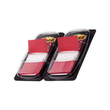 POST-IT Flag 680-RD2 Red Pack of 2 Box of 6 - Front View