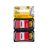POST-IT Flag 680-RD2 Red Pack of 2 Box of 6 - Top-Down View