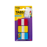 Post-It Durable Index Tabs 686-RYB Pack of 3 Bx6 - Front View
