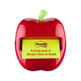 Apple-Shaped Post-It Note Dispenser