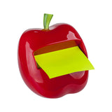Apple-Shaped Post-It Note Dispenser