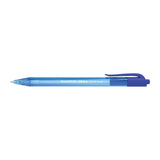 PAPER MATE InkJoy 100RT Ball Pen Blue Box of 12 - Top-Down View