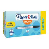 PAPER MATE InkJoy 50ST Ball Pen Black Box of 12 - Front View