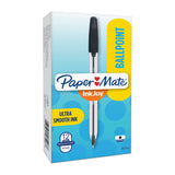 PAPER MATE InkJoy 50ST Ball Pen Black Box of 12 - Side View