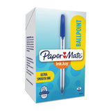 PAPER MATE InkJoy 50ST Ball Pen Blue Box of 60 - Front View