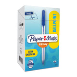 PAPER MATE InkJoy 50ST Ball Pen Blue Box of 60 - Side View
