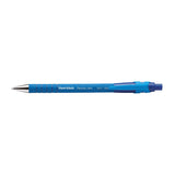 PAPER MATE Flexi Grip Retractable Ball Pen 0.8mm Blu Box of 12 - Side View
