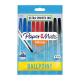 PAPER MATE inkjoy100STBall Pen Ast Pack 10 Box of 12 - Front View