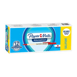 PAPER MATE Kilometrico Ball Pen Red Box of 12 - Side View